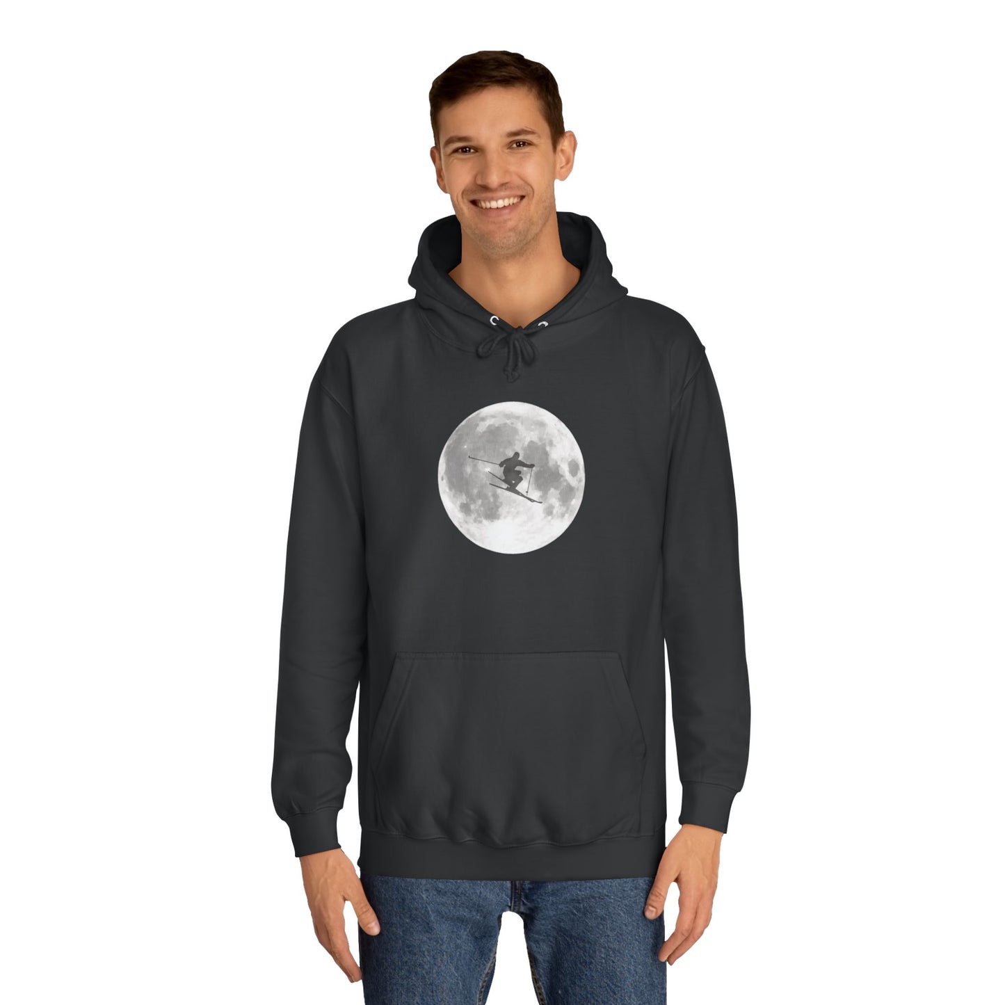 Moon ski hoodie