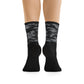 Black Camo Mountain Bike Socks