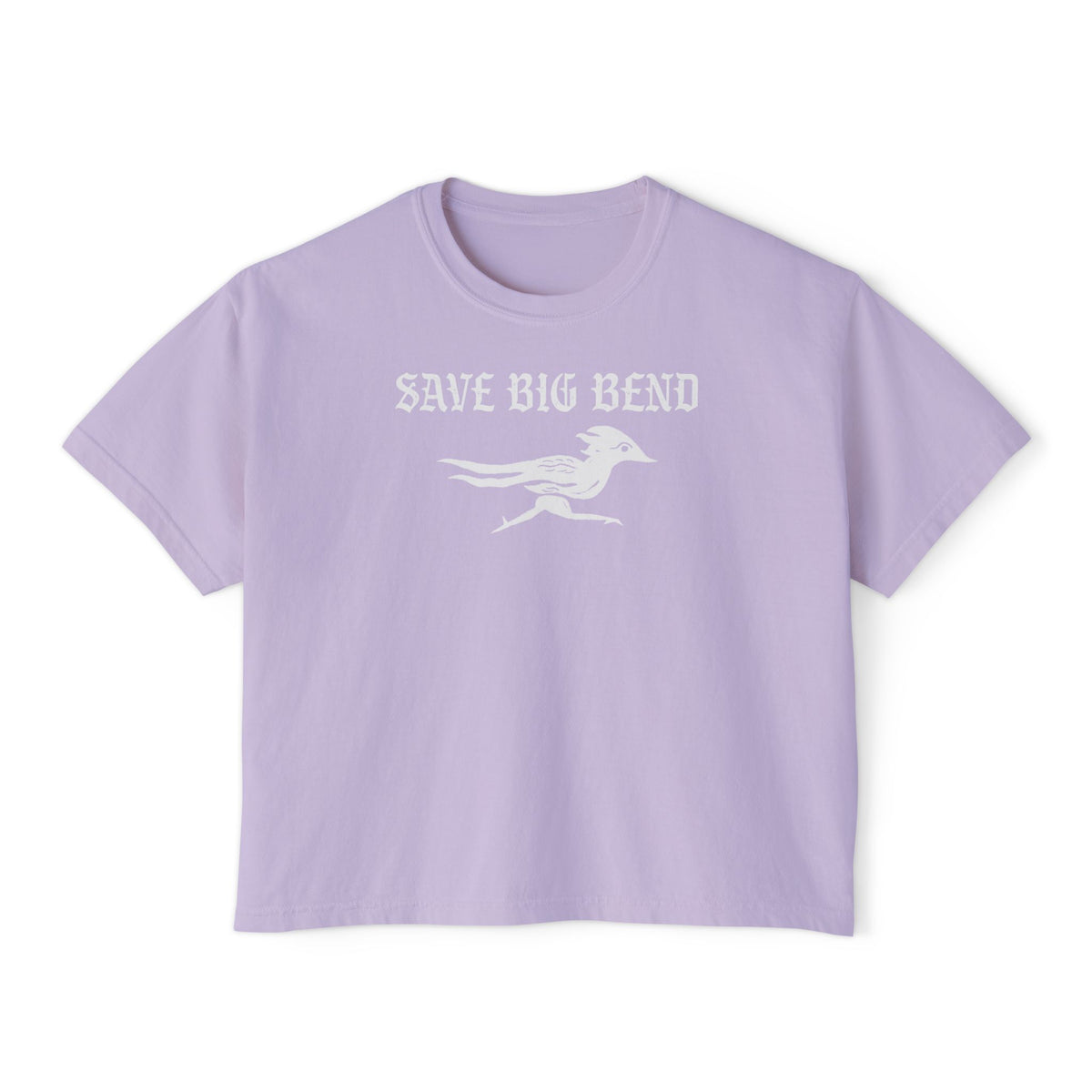 Save Big Bend Cropped Tee