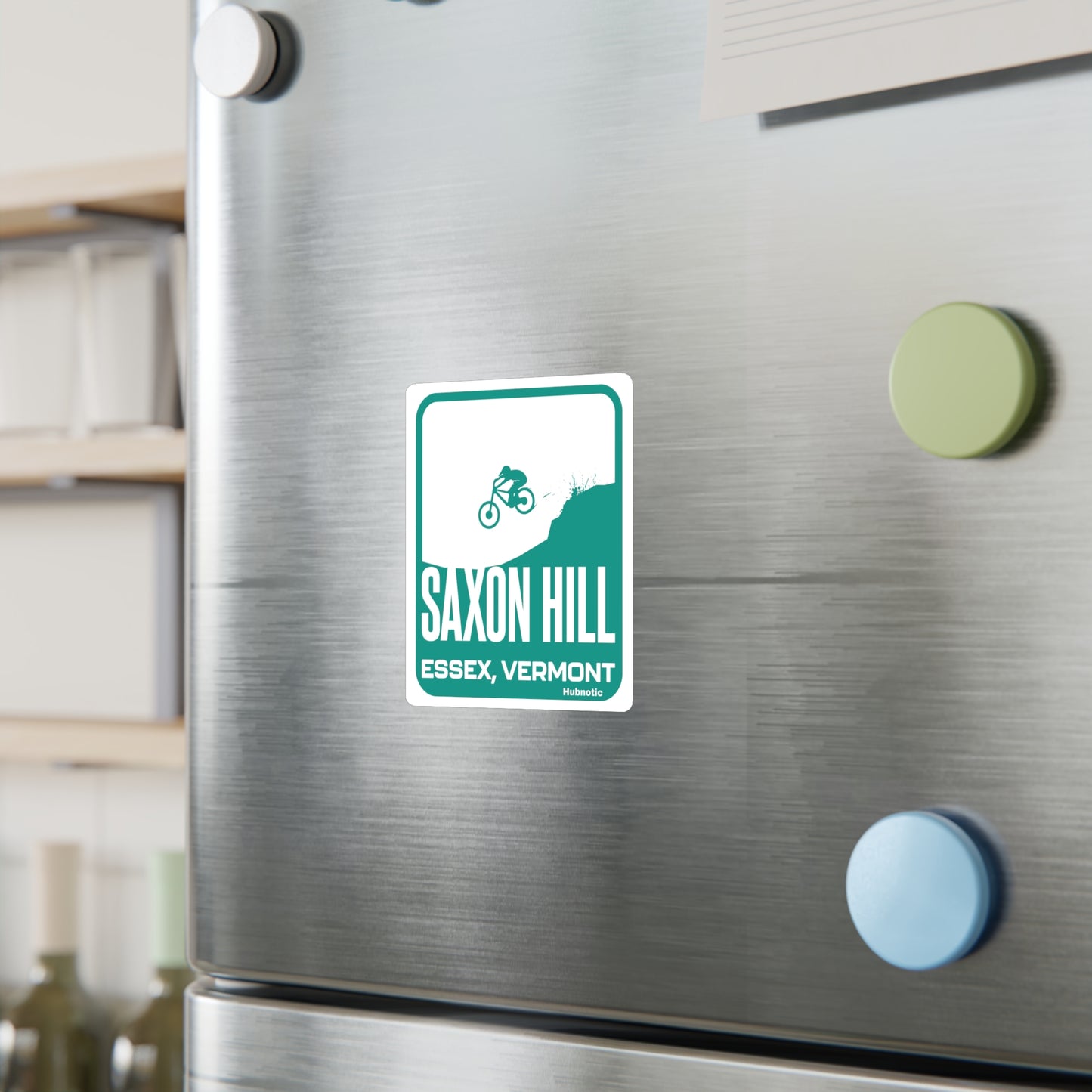 Saxon Hill Full Send Sticker Green