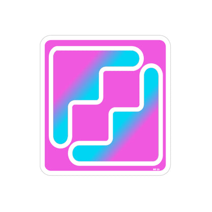 FTW Purple Birds Sticker