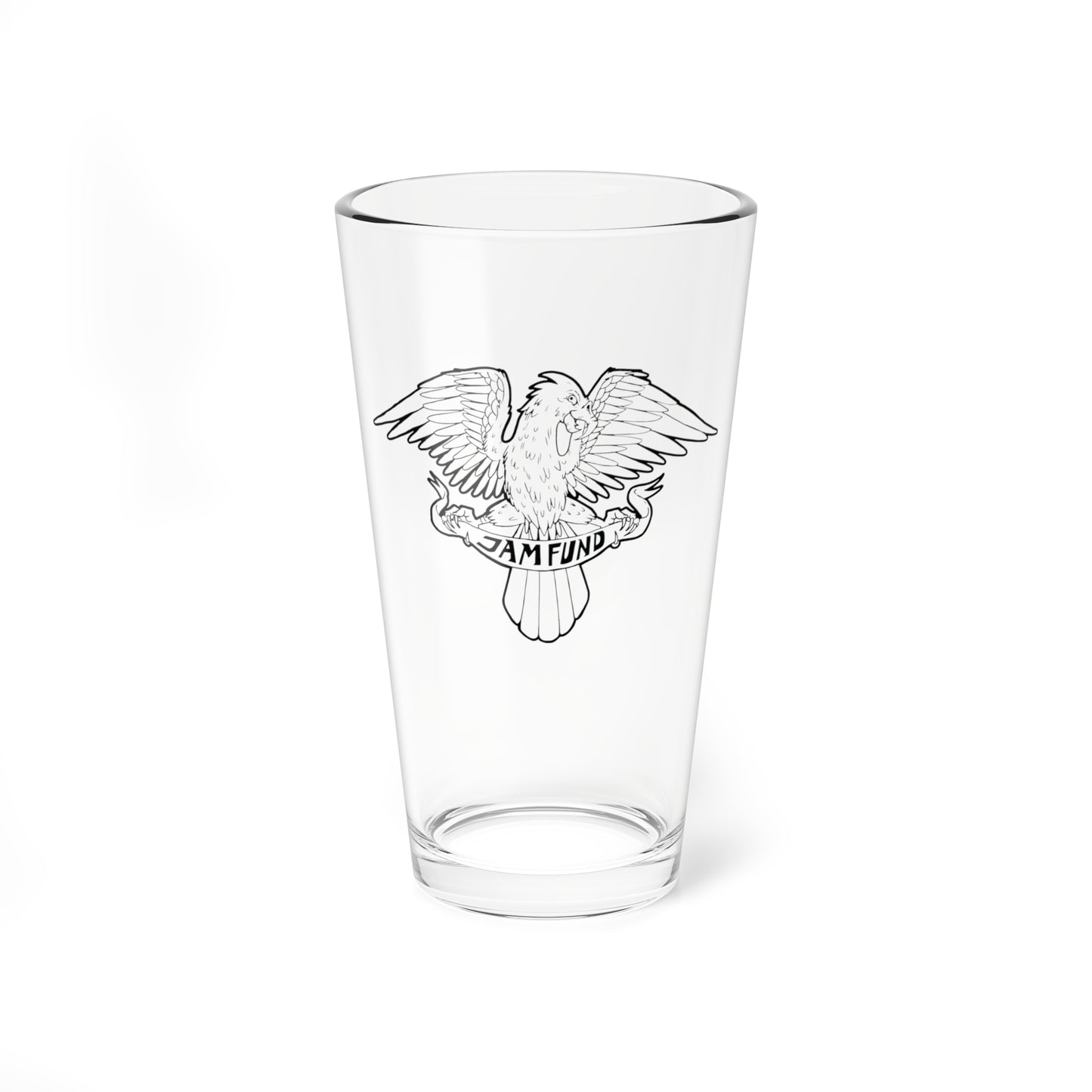 Grand Fundo Jambird Pint Glass