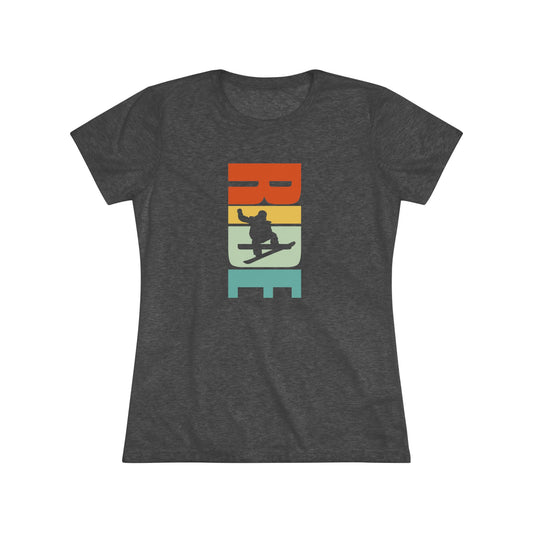 Women's Snowboard Ride T
