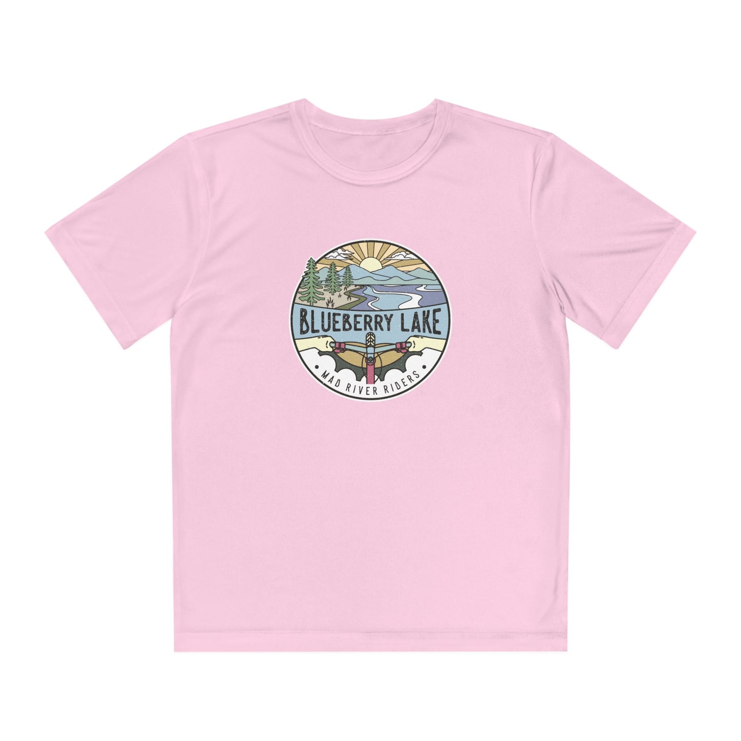Blueberry Lake Sunrise Kid's Jersey T