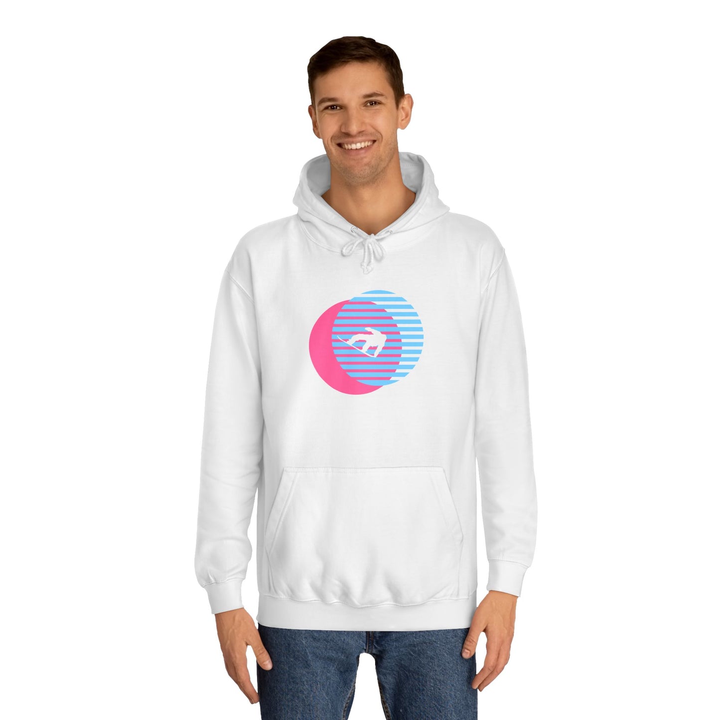 Retro Snowboard Hoodie