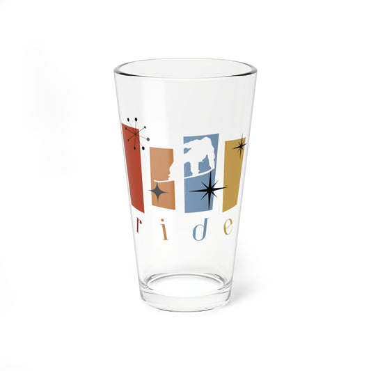 Retro Ride Pint Glass