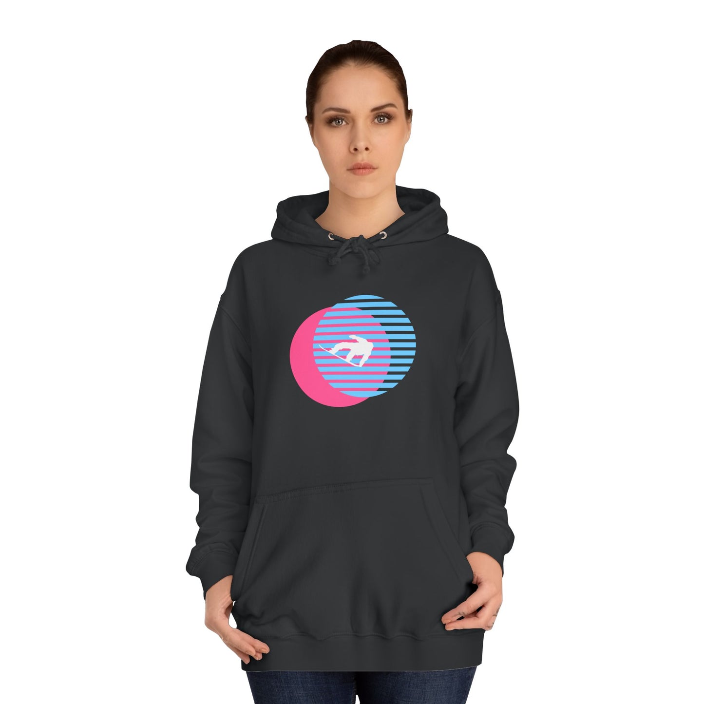 Retro Snowboard Hoodie