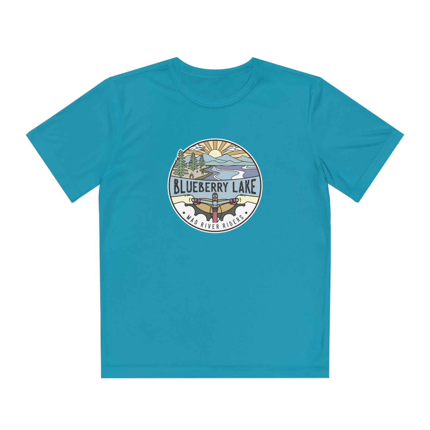 Blueberry Lake Sunrise Kid's Jersey T