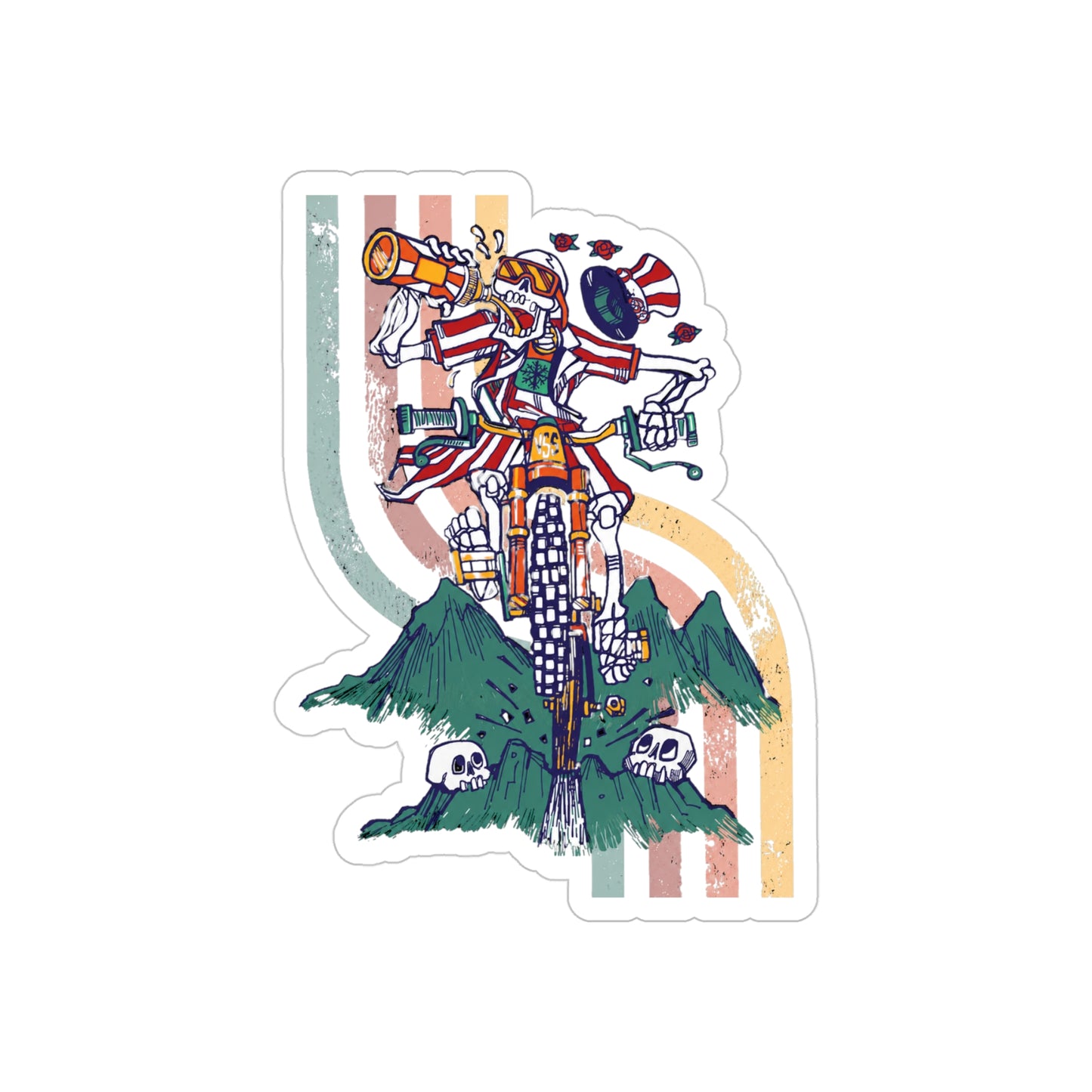 Grateful Gravel Sticker