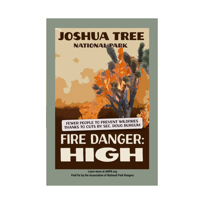 ANPR Joshua Tree Poster