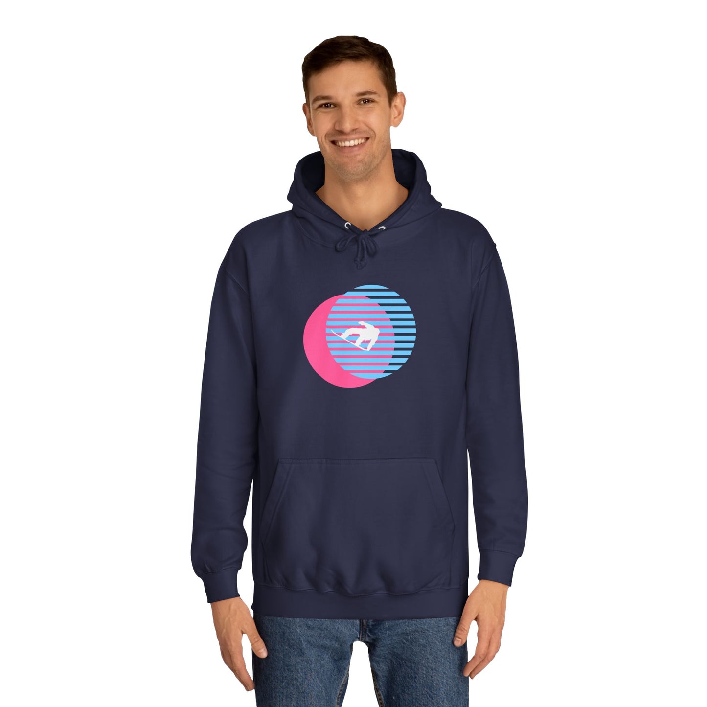 Retro Snowboard Hoodie