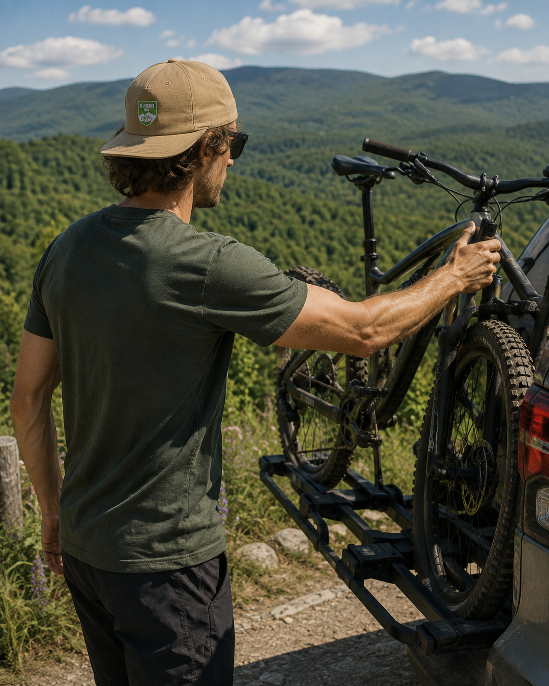 The Velomont Trail Five Panel Cap