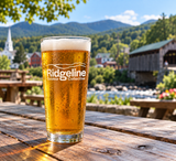Ridgeline Pint Glass