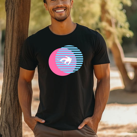 Retro Snowboard Unisex T
